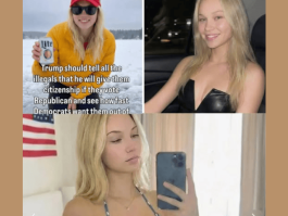 美国MAGA辣妹网红大翻车！男粉疯狂打钱30分钟赚几千美金身份惊呆了众人下巴